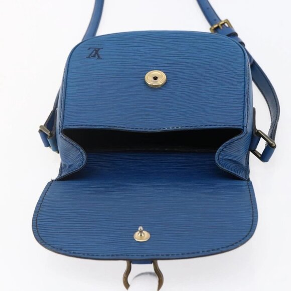 LOUIS VUITTON Epi Saint Cloud PM Shoulder Bag Blue - Picture 11 of 15